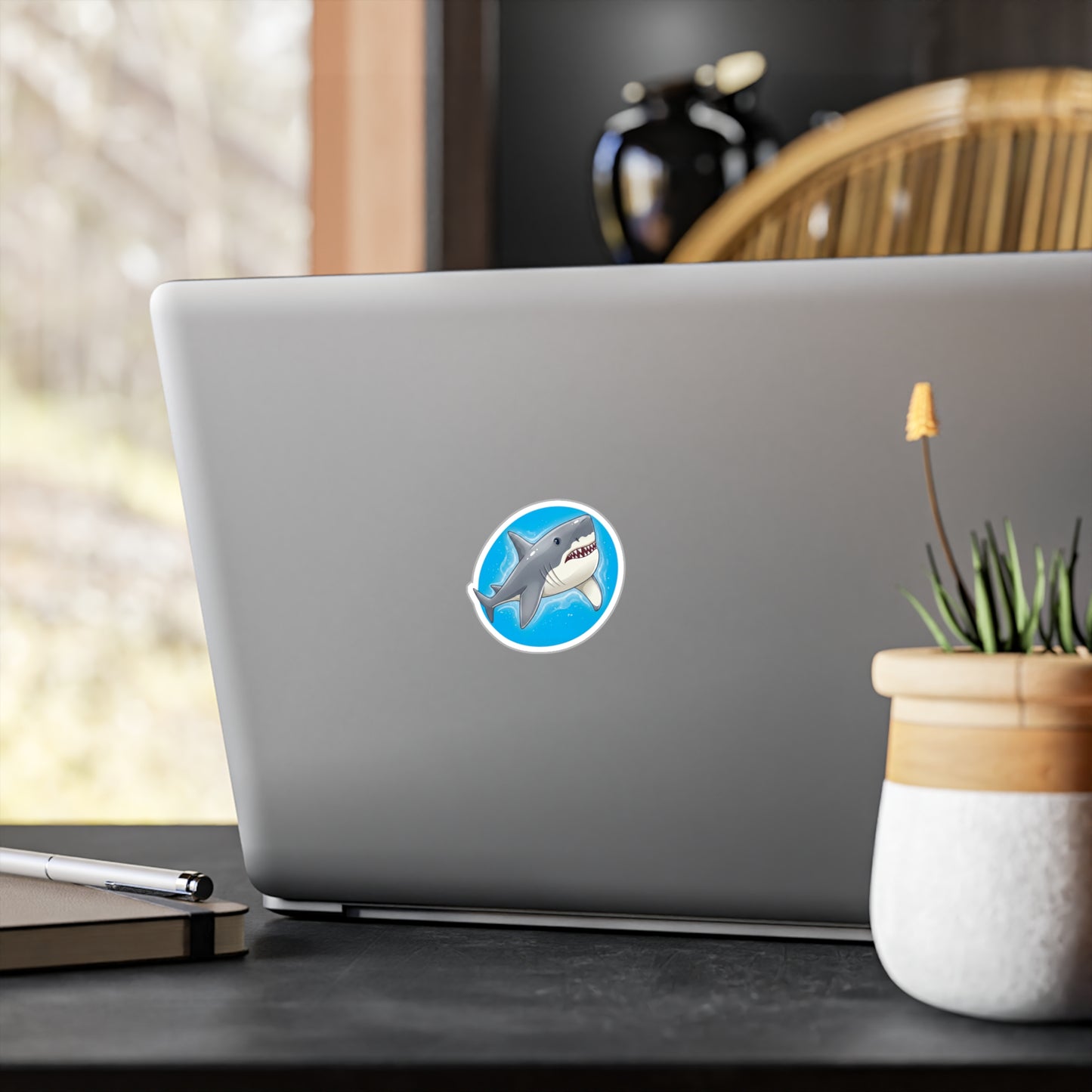 Great White Shark Vinyl Sticker Decal